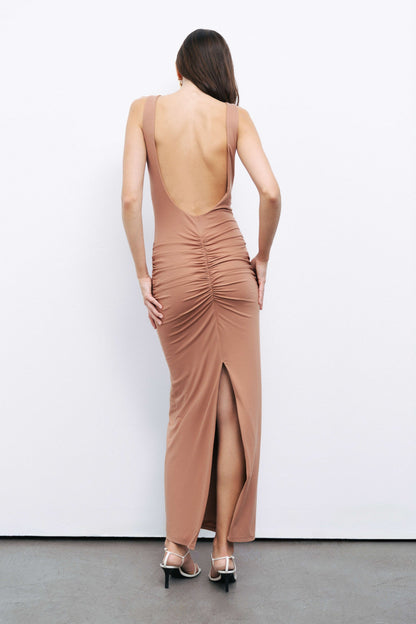 Backless Maxi Dress