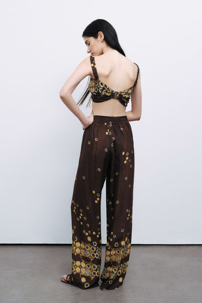 Patterned Flowing Pants