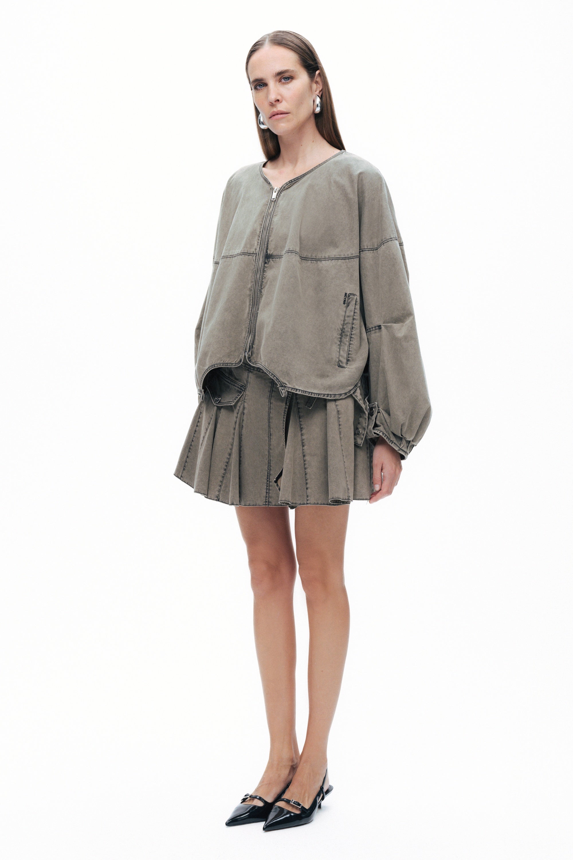 Asymmetrical Cut Jacket