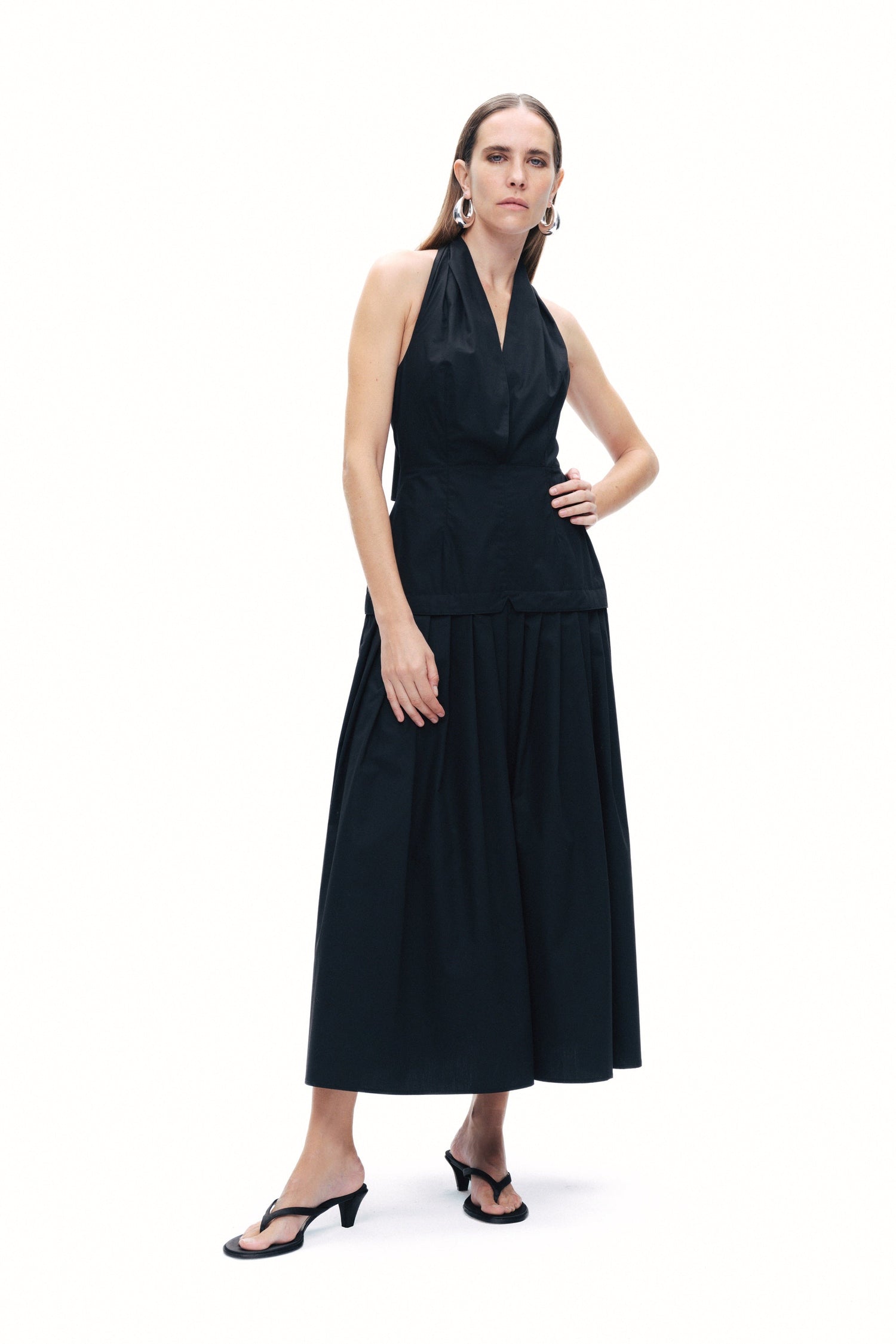 Halter Neck Maxi Dress