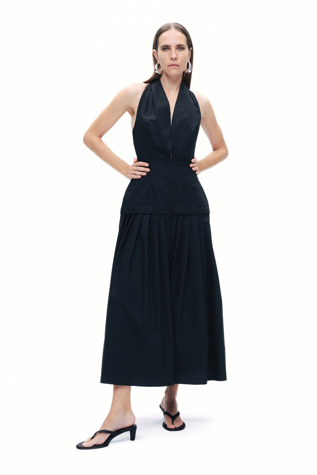 Halter Neck Maxi Dress