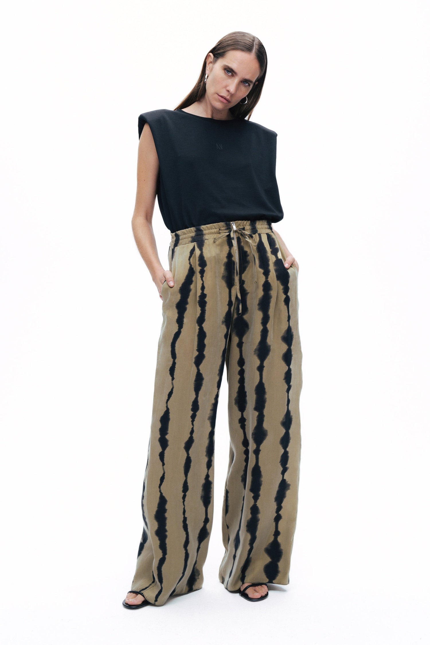 Patterned Trousers