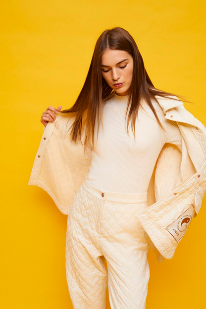 Quilted Oversized Jacket