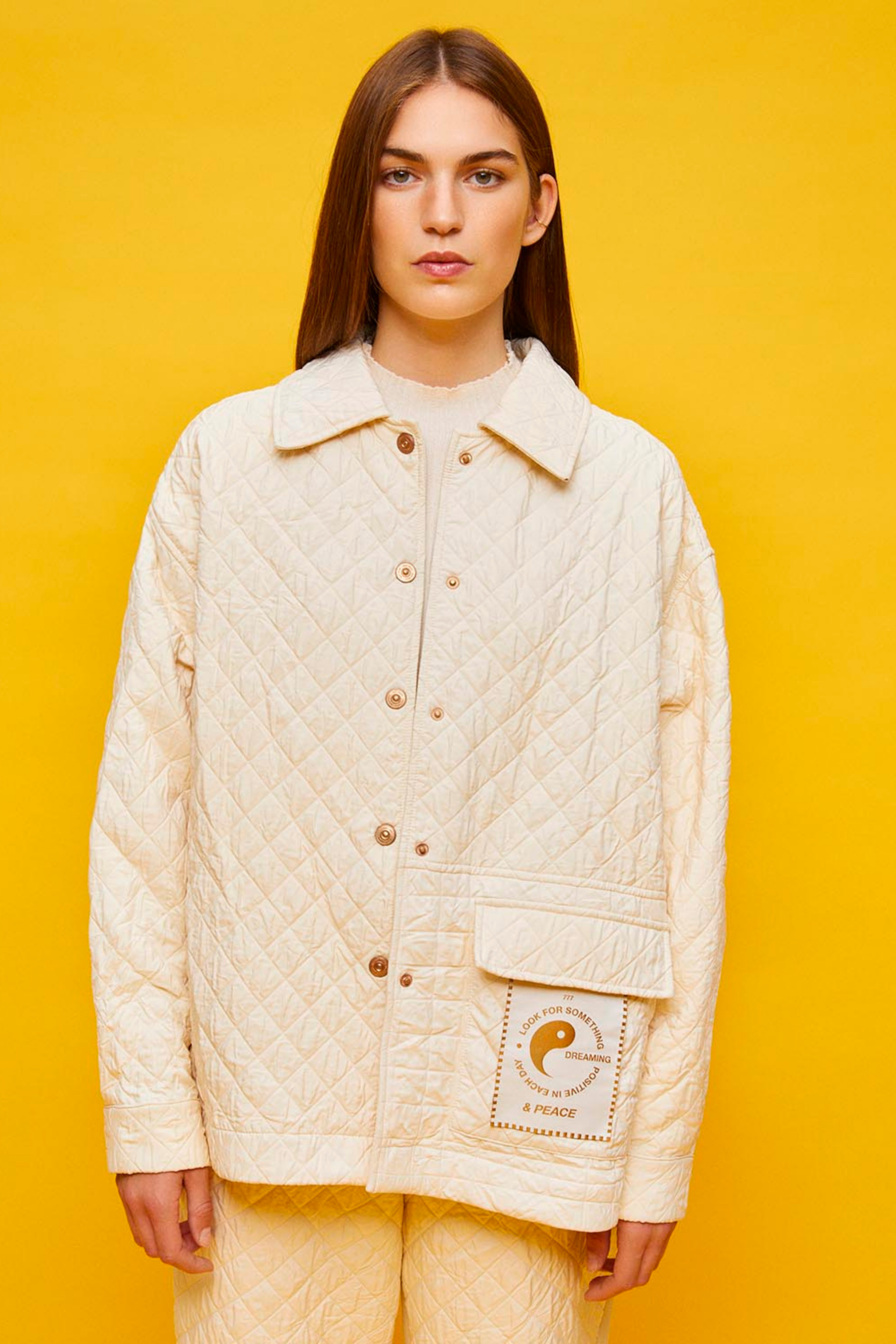 Quilted Oversized Jacket