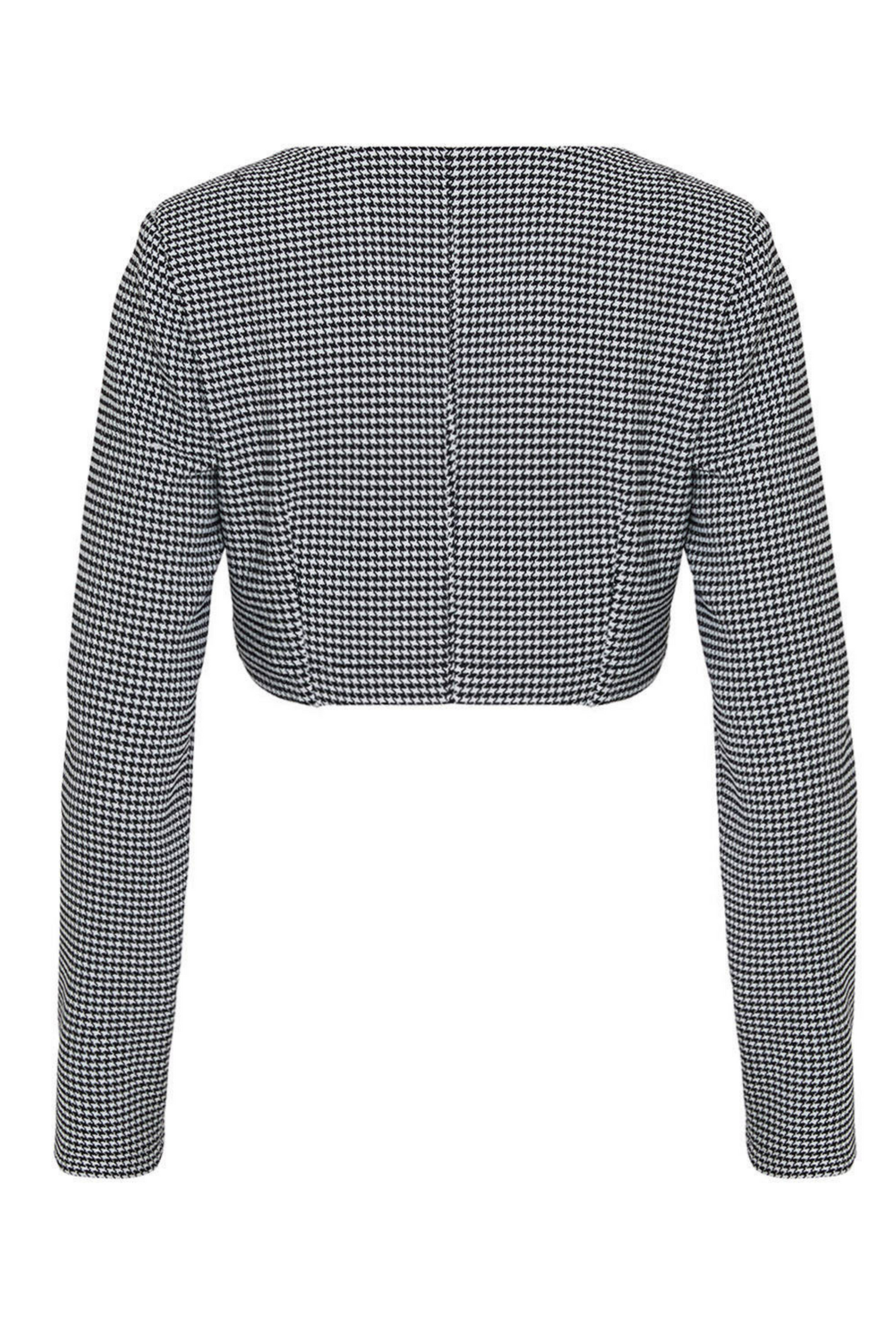 Shoulder Pad Crop Top