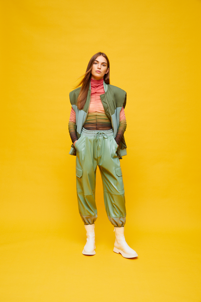 Mandarin Collar Vest