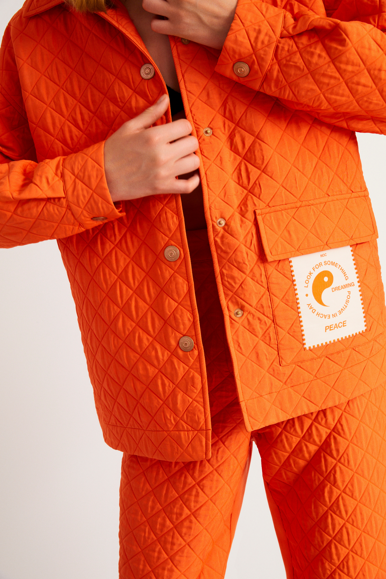 Oversized Quilted Jacket