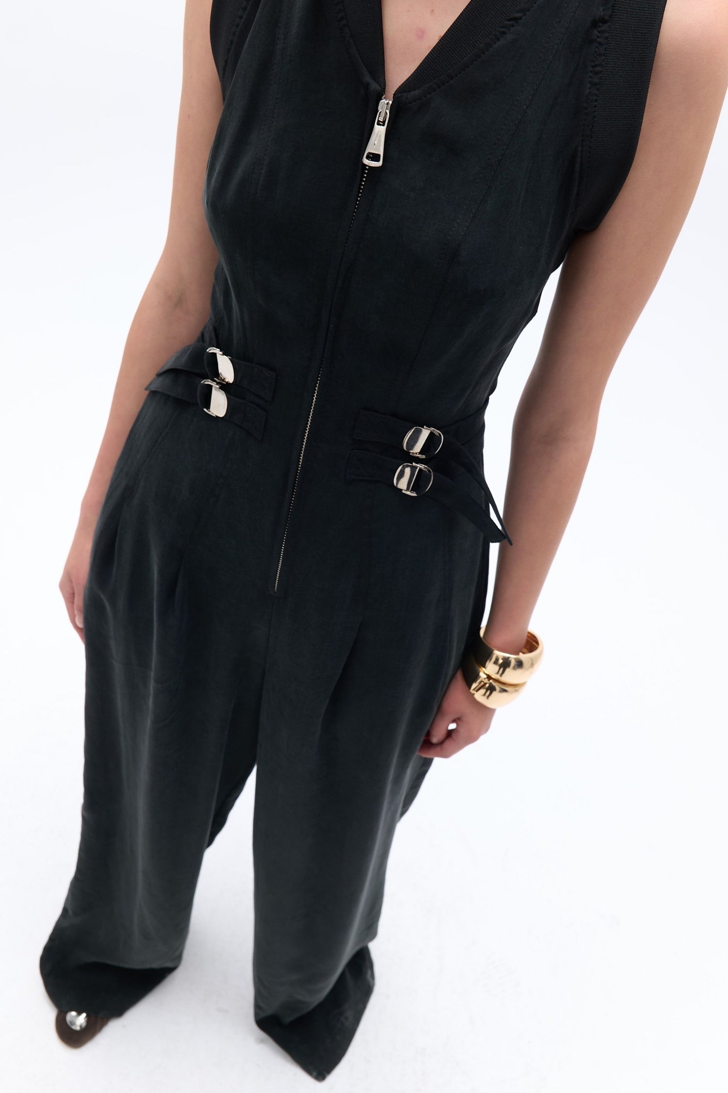 Bomber Collar Overalls