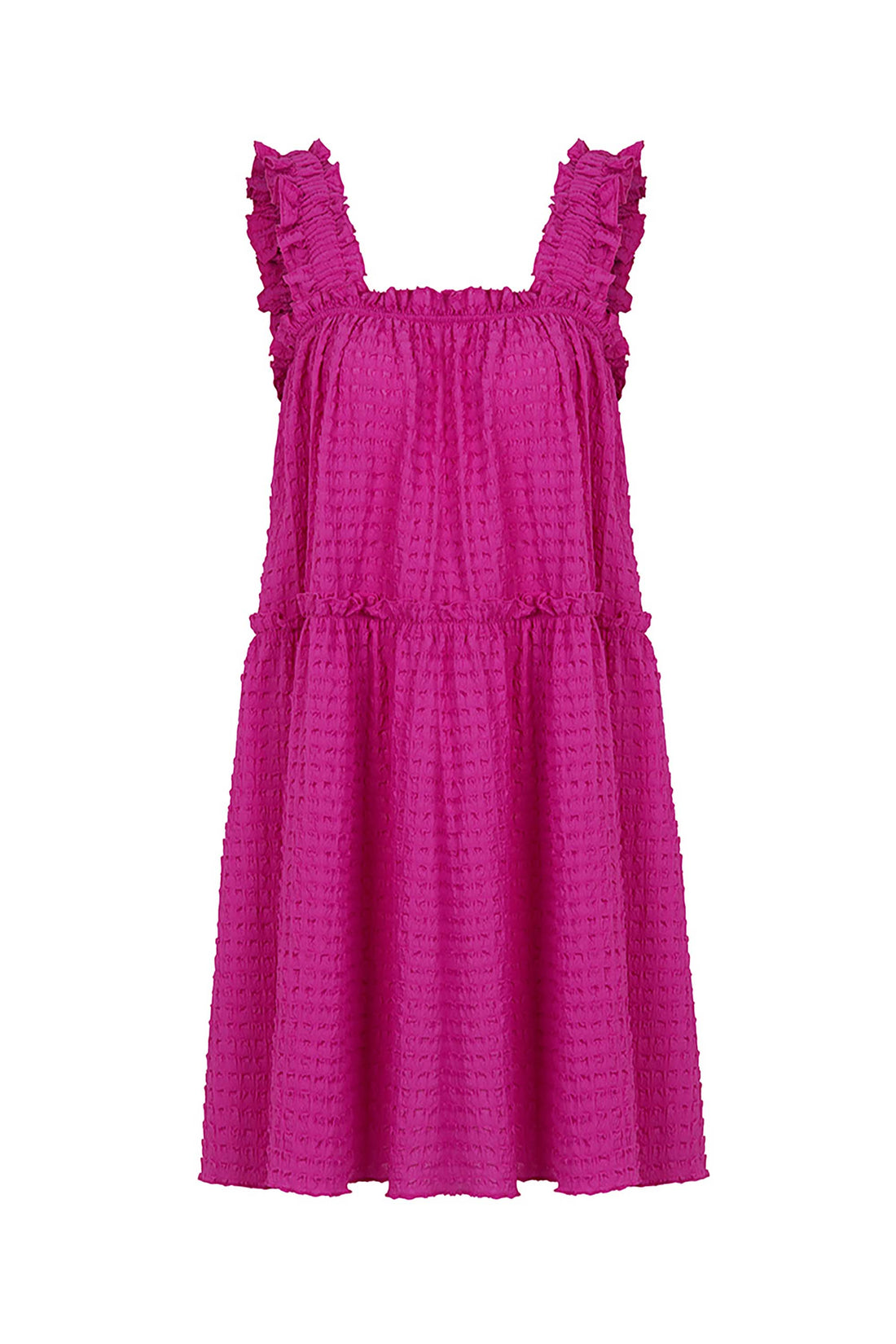 Ruffle Detailed Mini Dress
