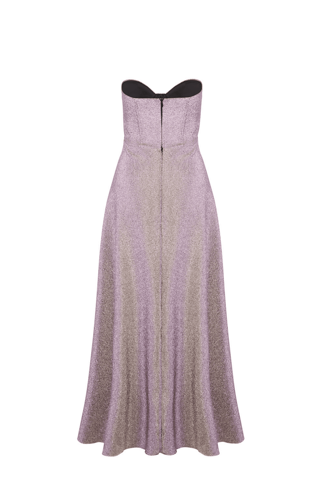 Strapless Pleated Dress