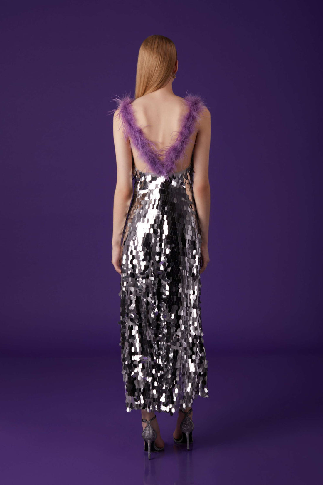Sequined Long Dress (Final Sale)