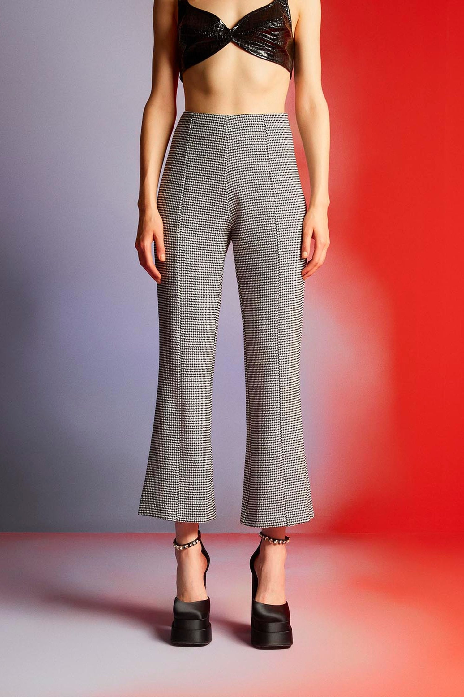 High-Waisted Flare Pants
