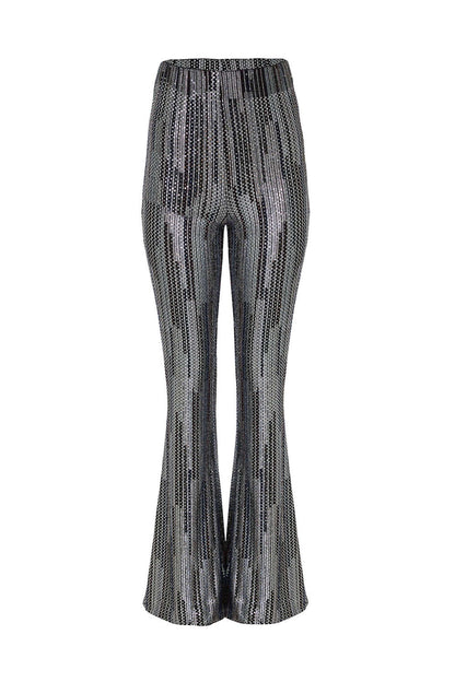 High-Waisted Flare Pants