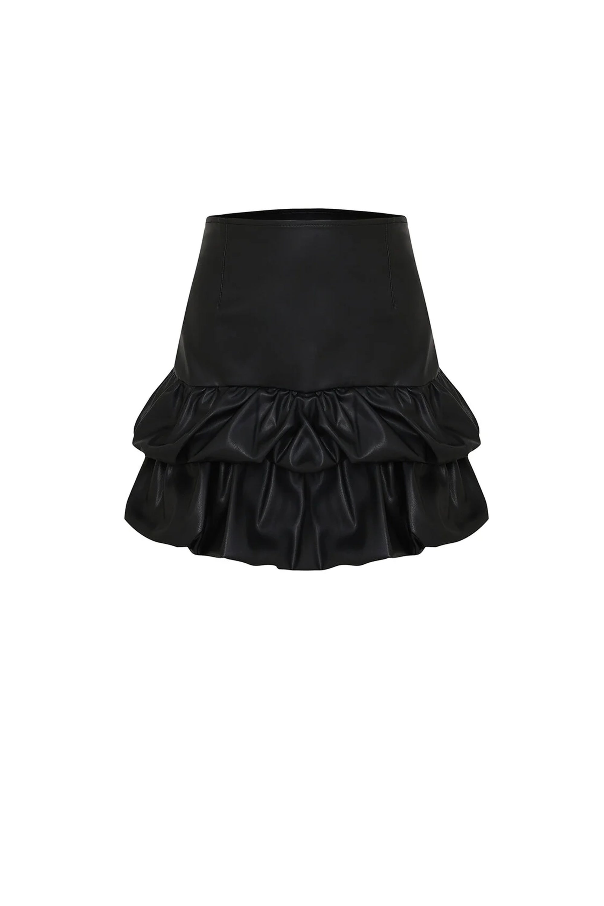 Faux Suede Mini Skirt