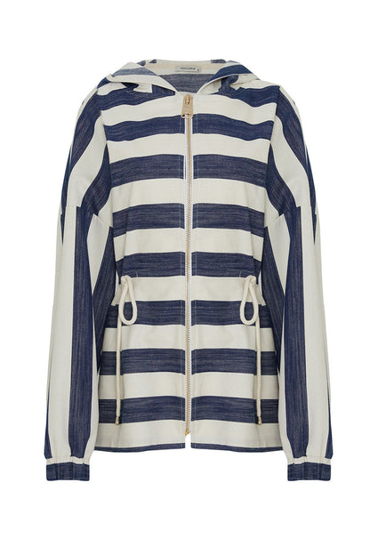 Hooded Denim Jacket