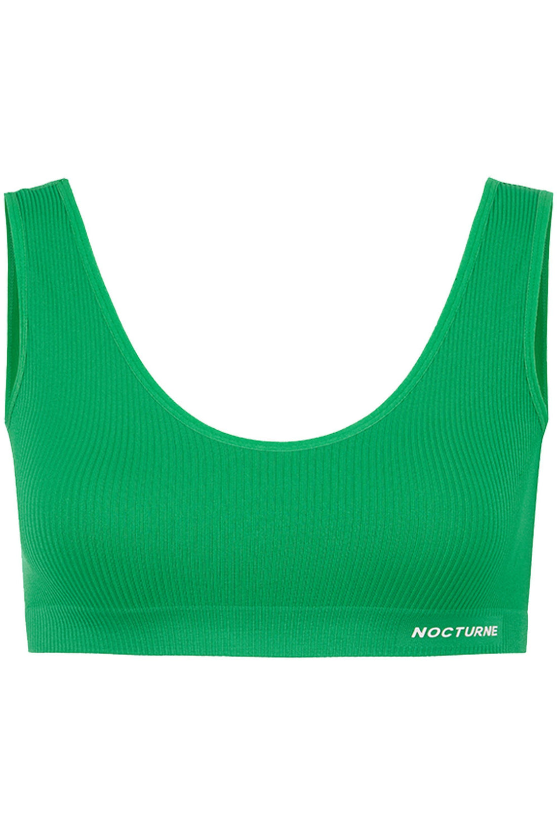 Ribbed V-Neck Bralette