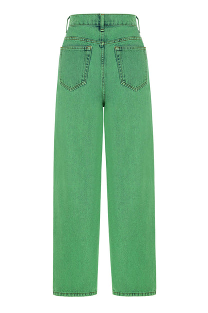 High Waist Jean Trousers