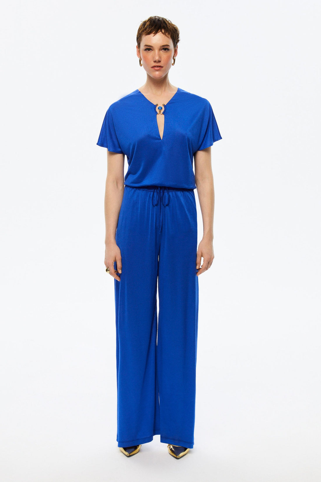 Embellished Comfy Top