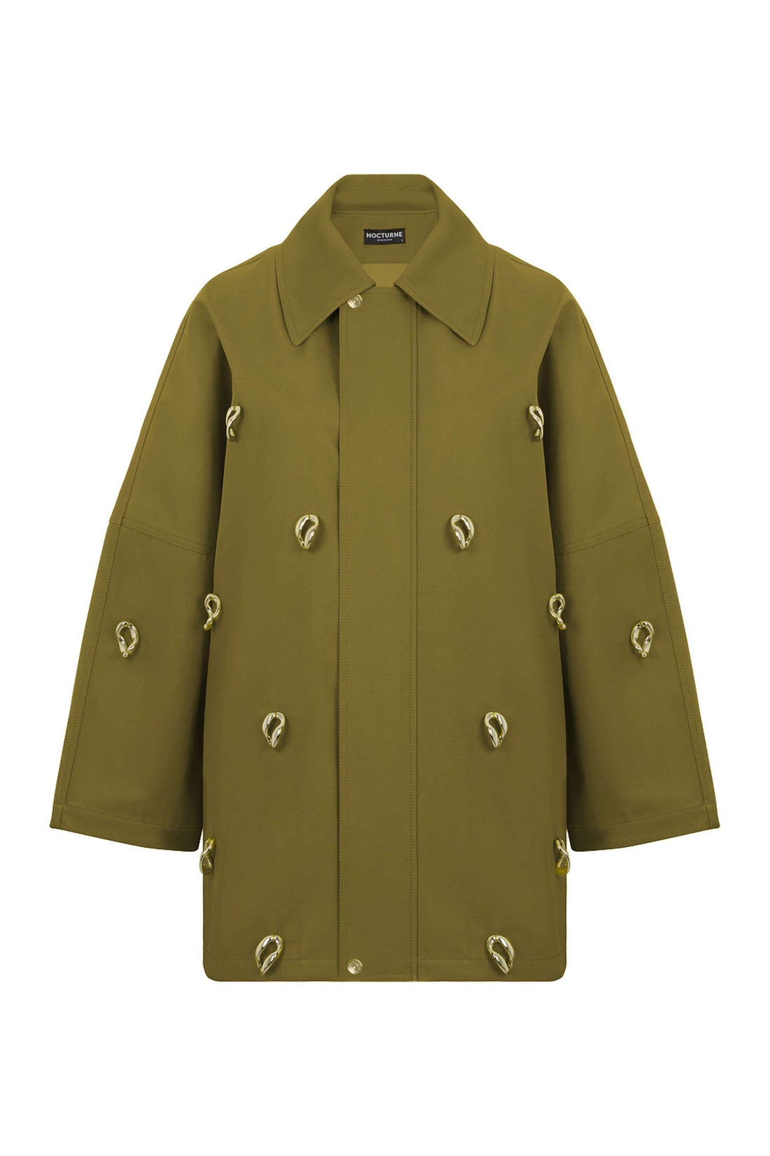 Chained Trench Coat
