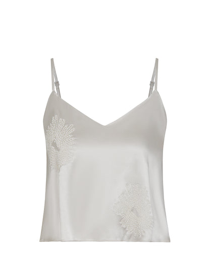 Crop Top with Embroidery Detail