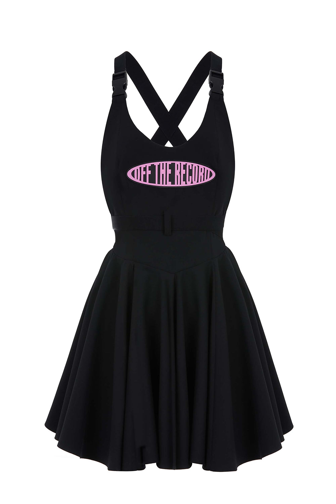 Patterned Sequined Mini Dress