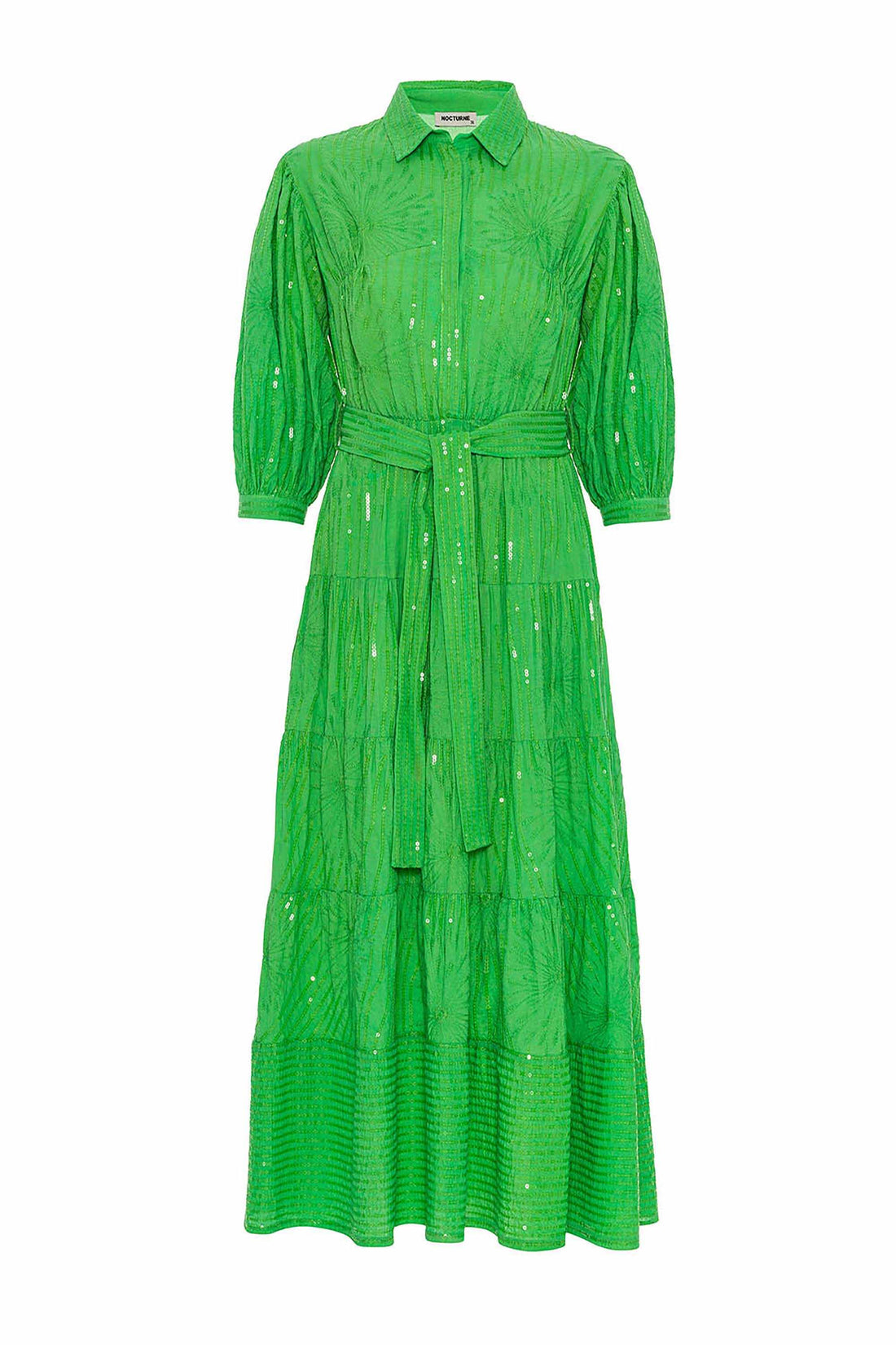 Embroidered Maxi Dress