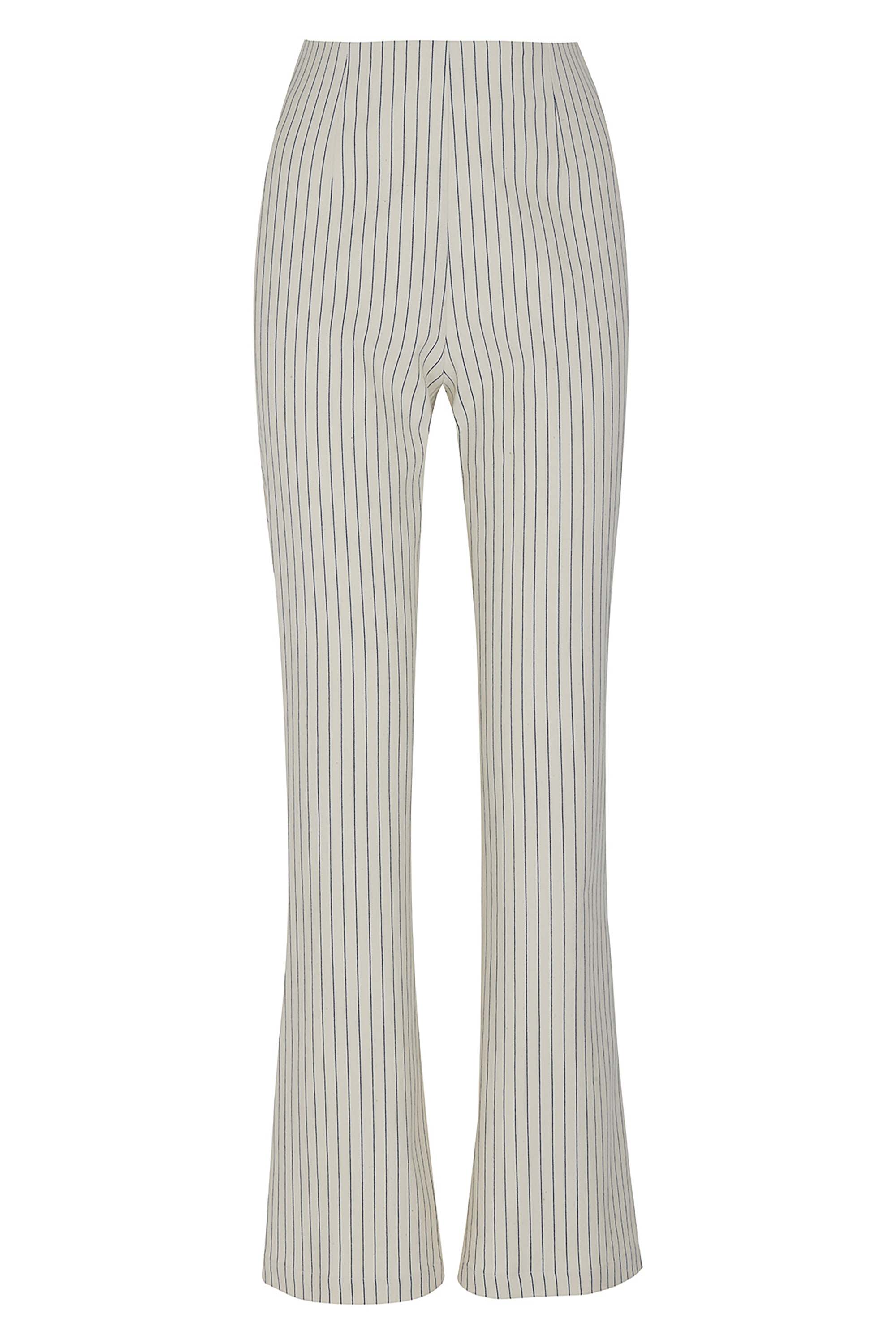 Striped Wide-Leg Pants (Final Sale)