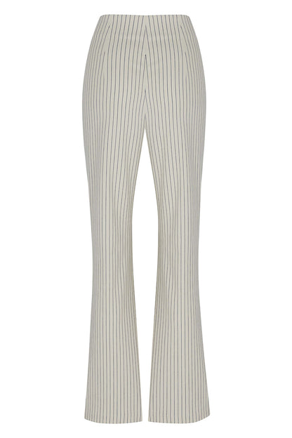 Striped Wide-Leg Pants (Final Sale)