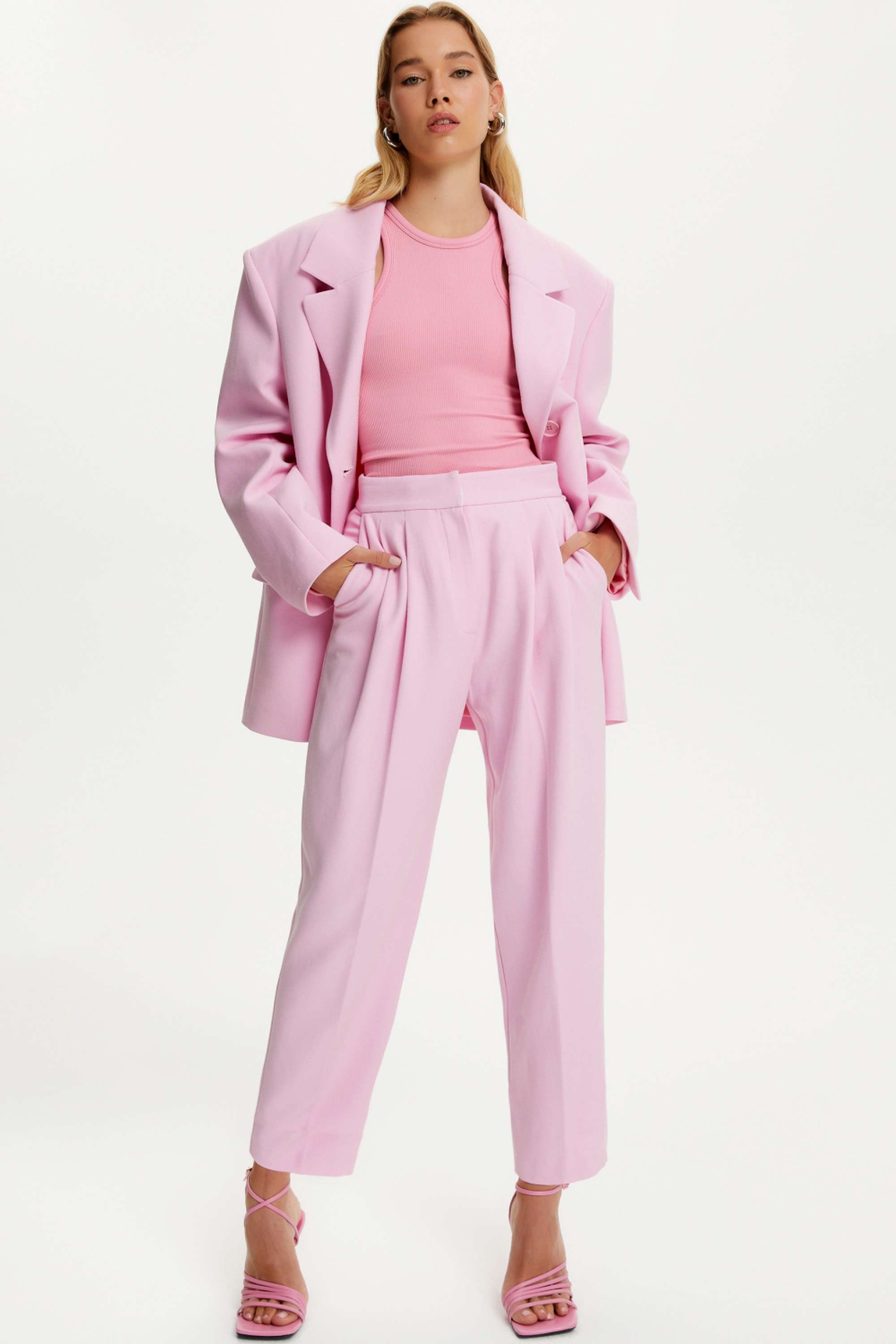 High Waist Carrot Pants