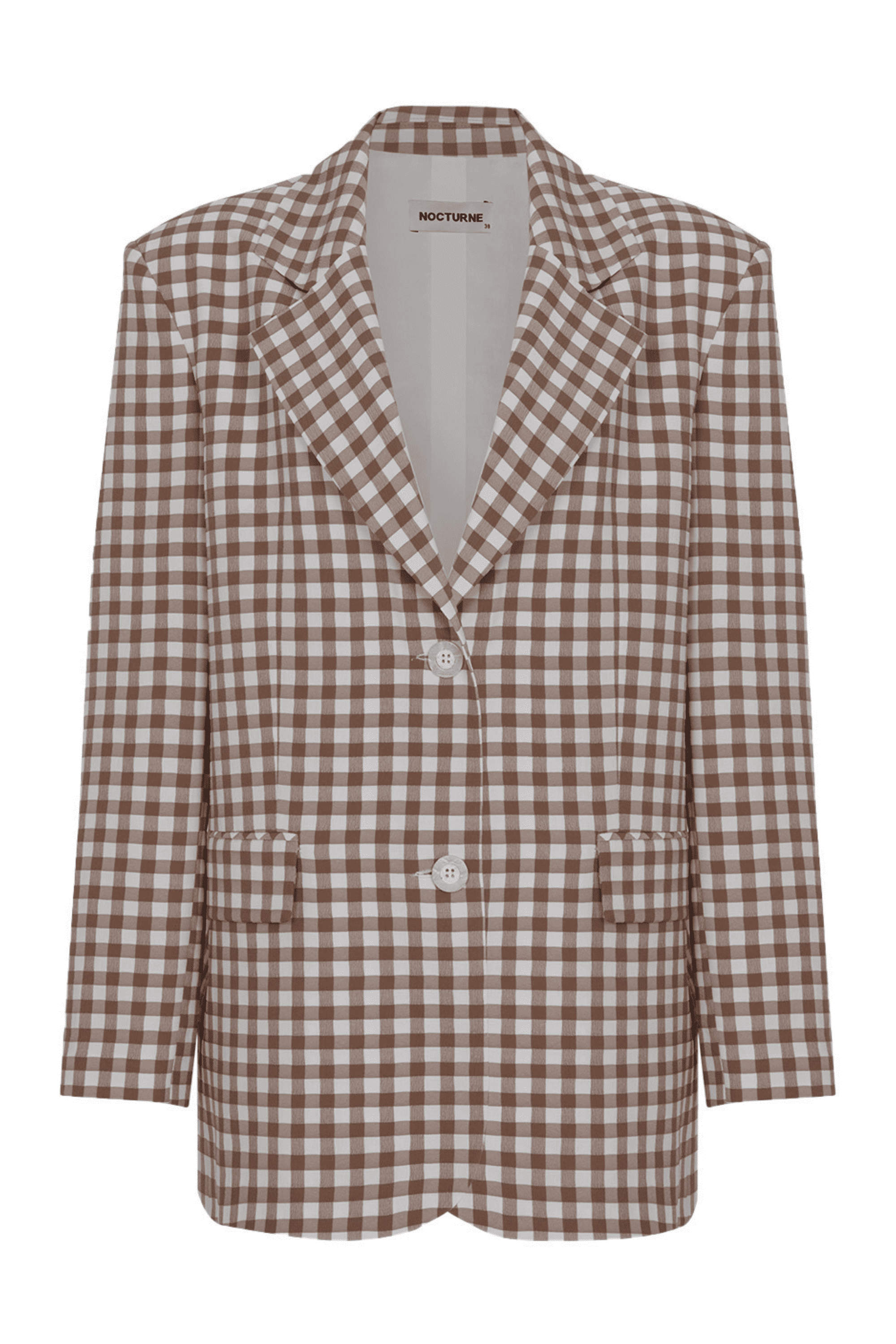 Gingham Blazer Jacket Outfits