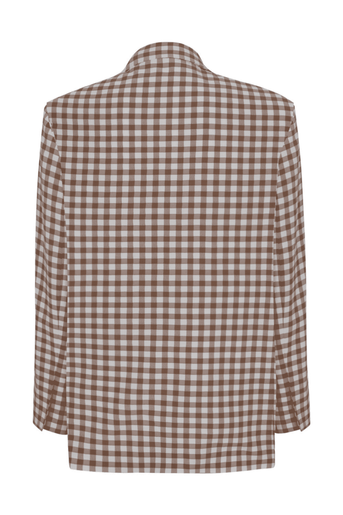 Gingham Blazer Jacket Outfits