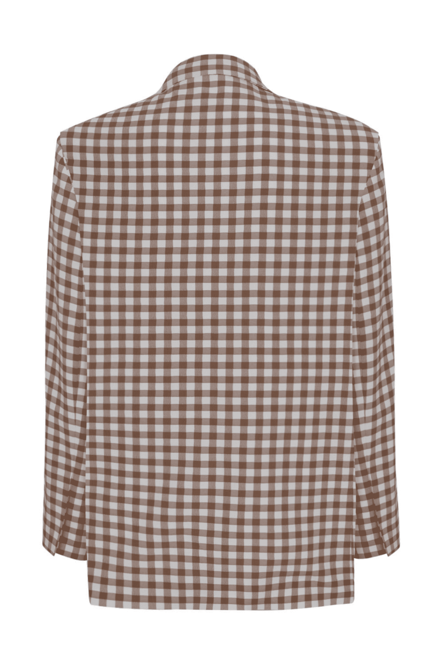 Gingham Blazer Jacket Outfits