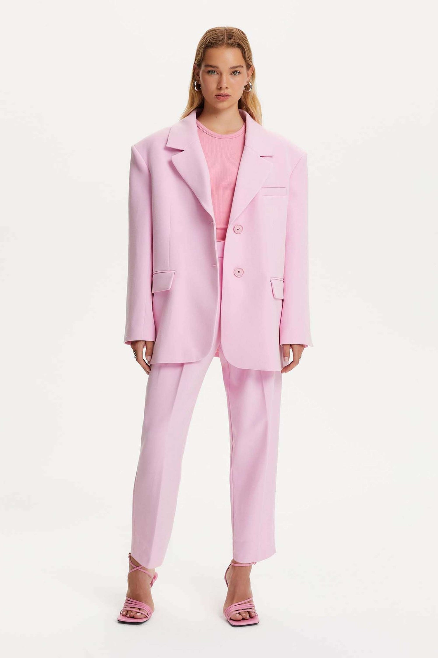 Padded Double Breasted Jacket