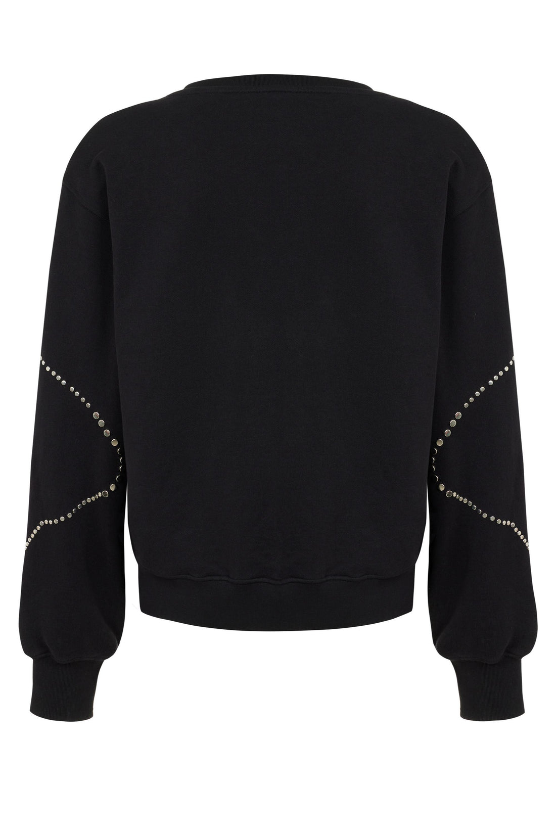 Crew Neck Studded Sweatshirt