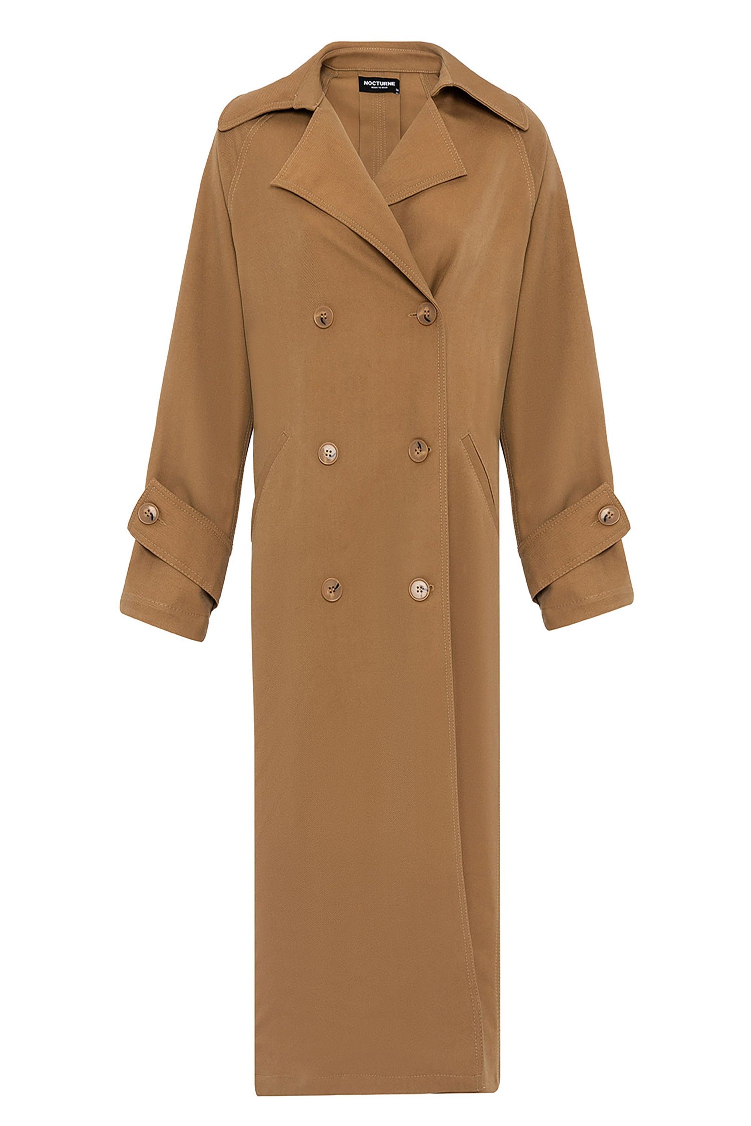 Double Breasted Oversized Trench Coat (Final Sale)