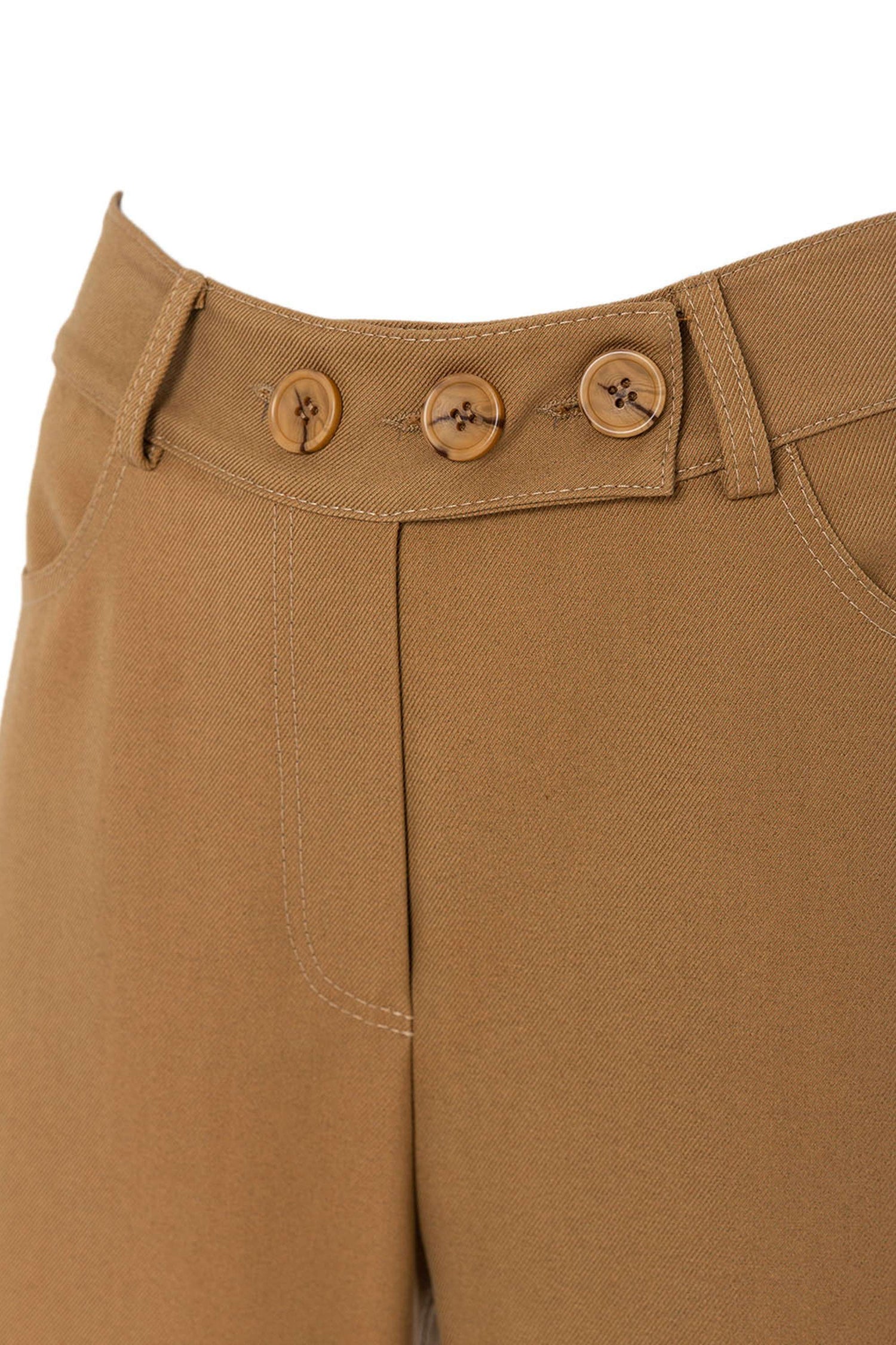 Flare Gabardine Pants