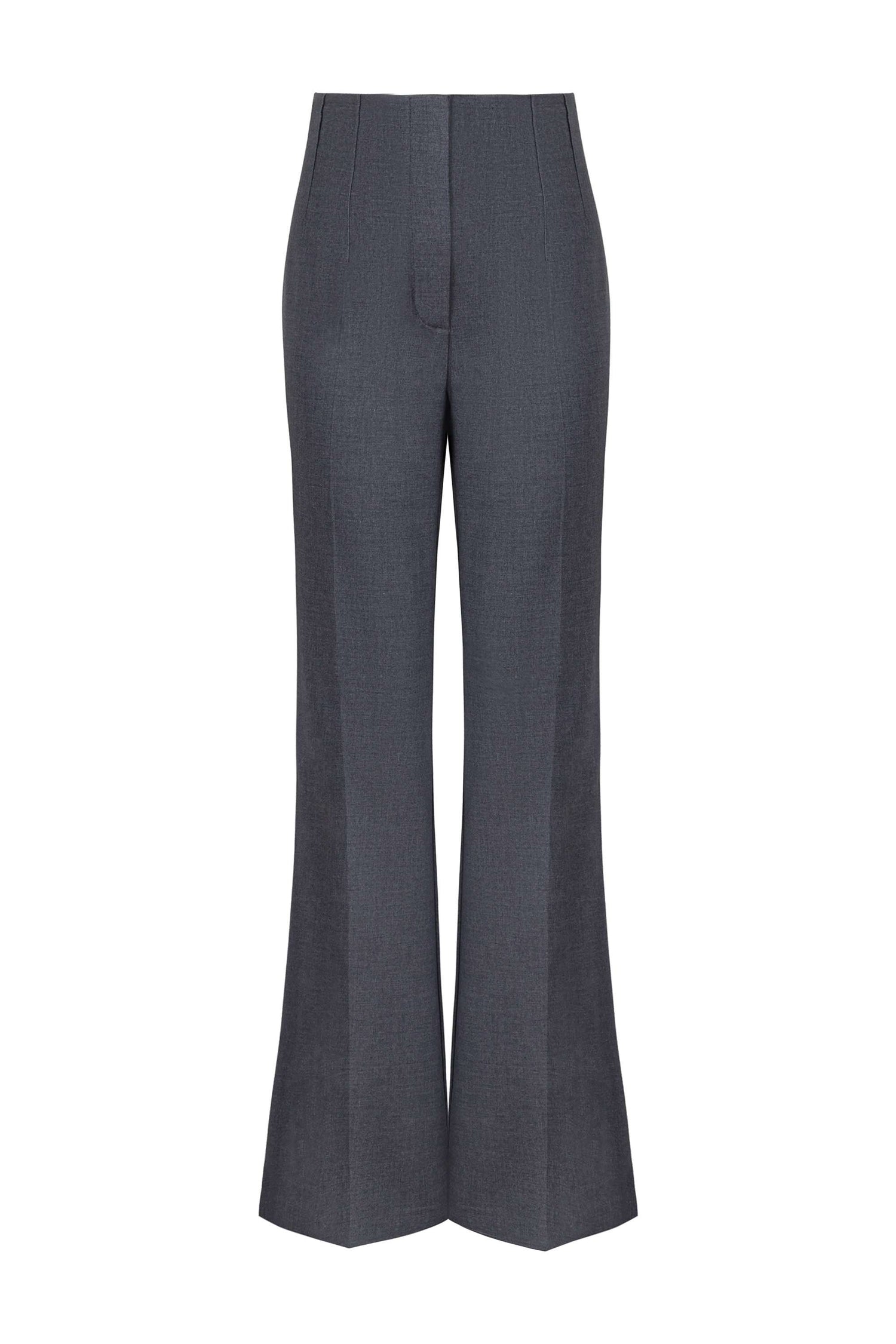 Flared Pants with Cuffs