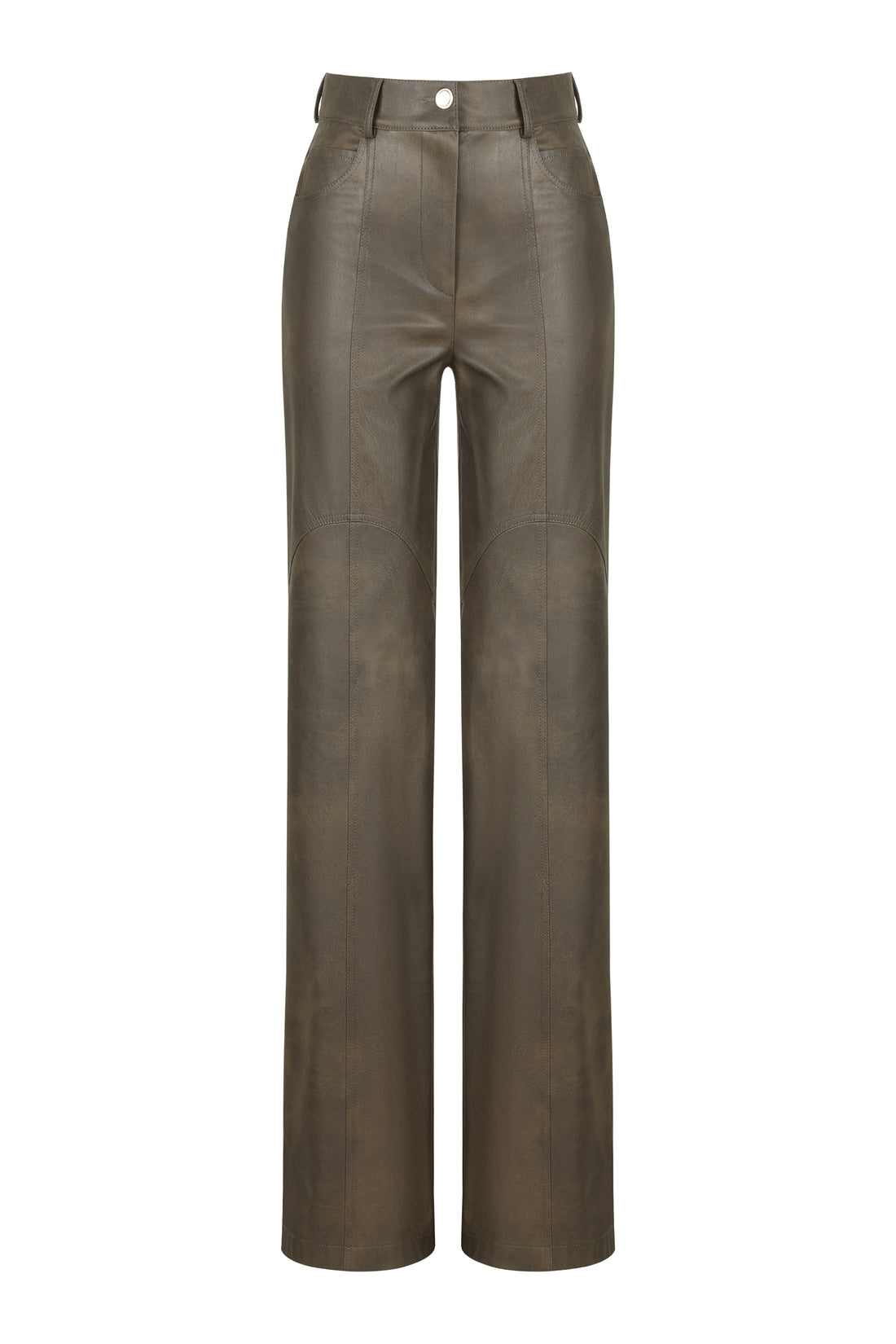 Leather Trim Pants (Final Sale)