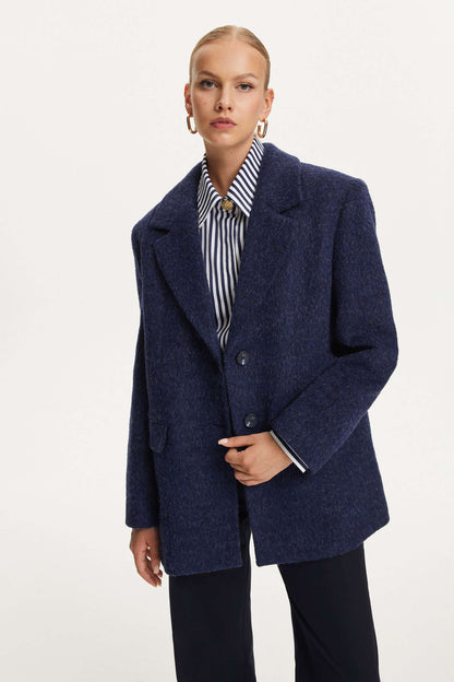 Alpaca Blazer Jacket