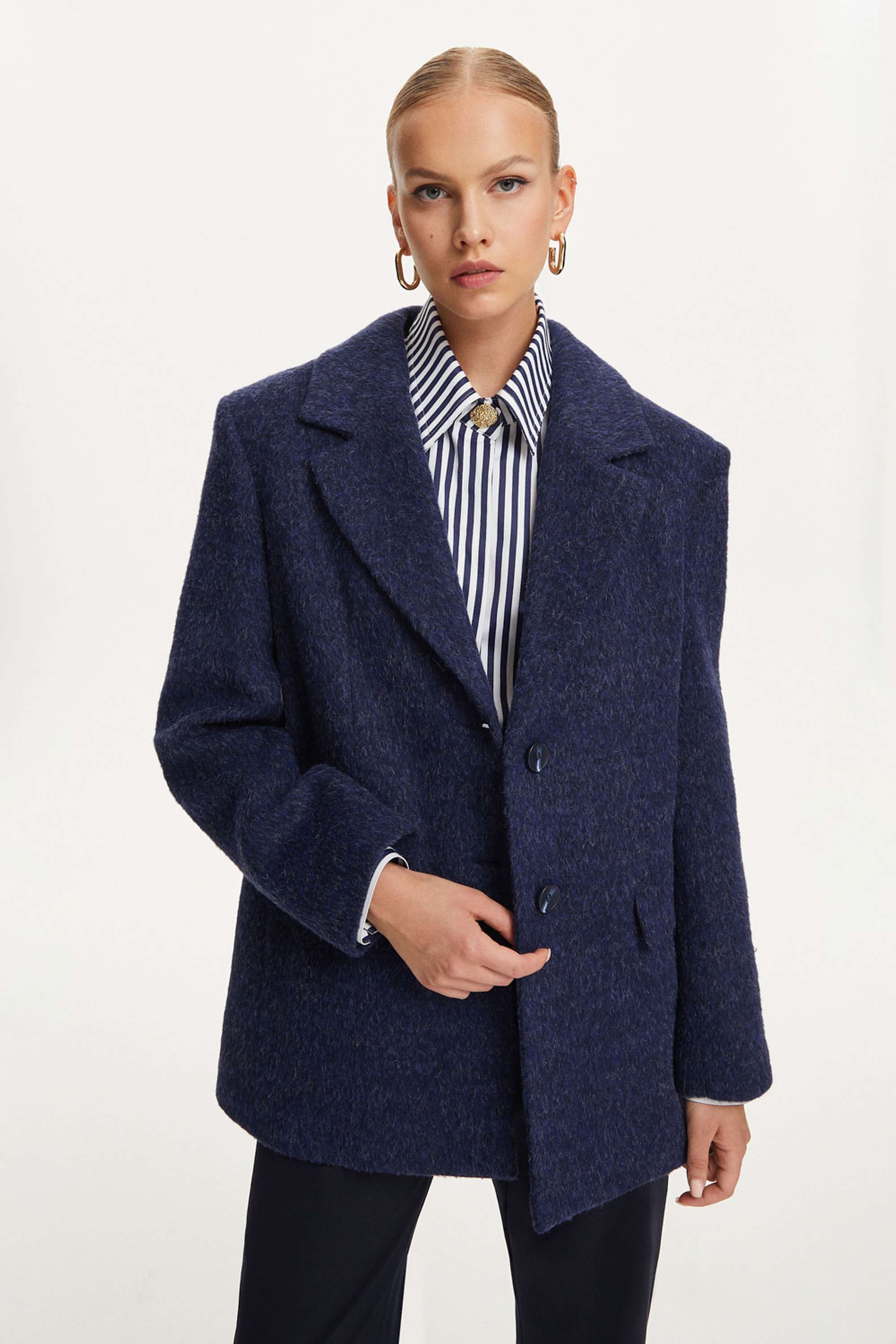 Alpaca Blazer Jacket