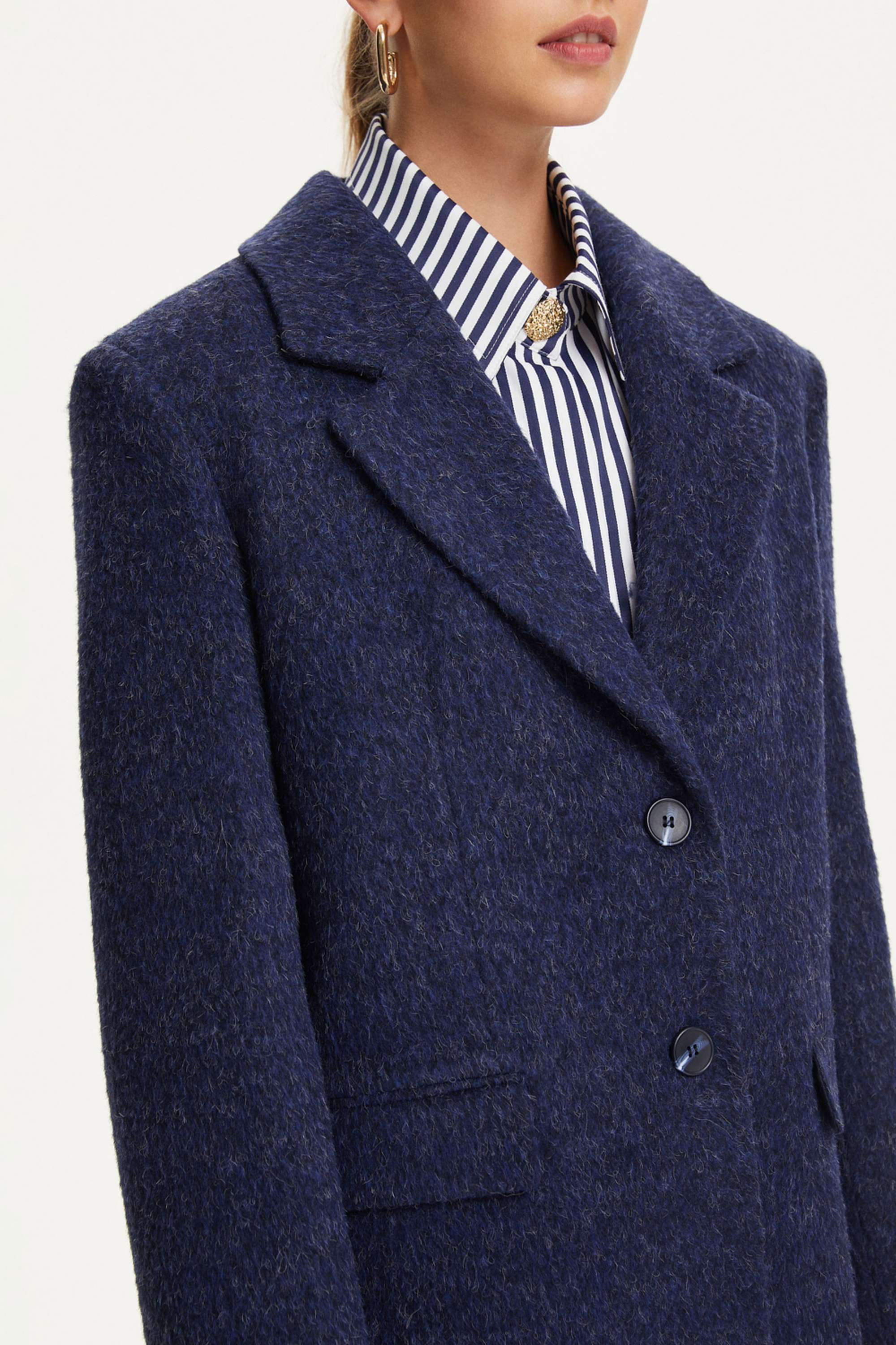 Alpaca Blazer Jacket