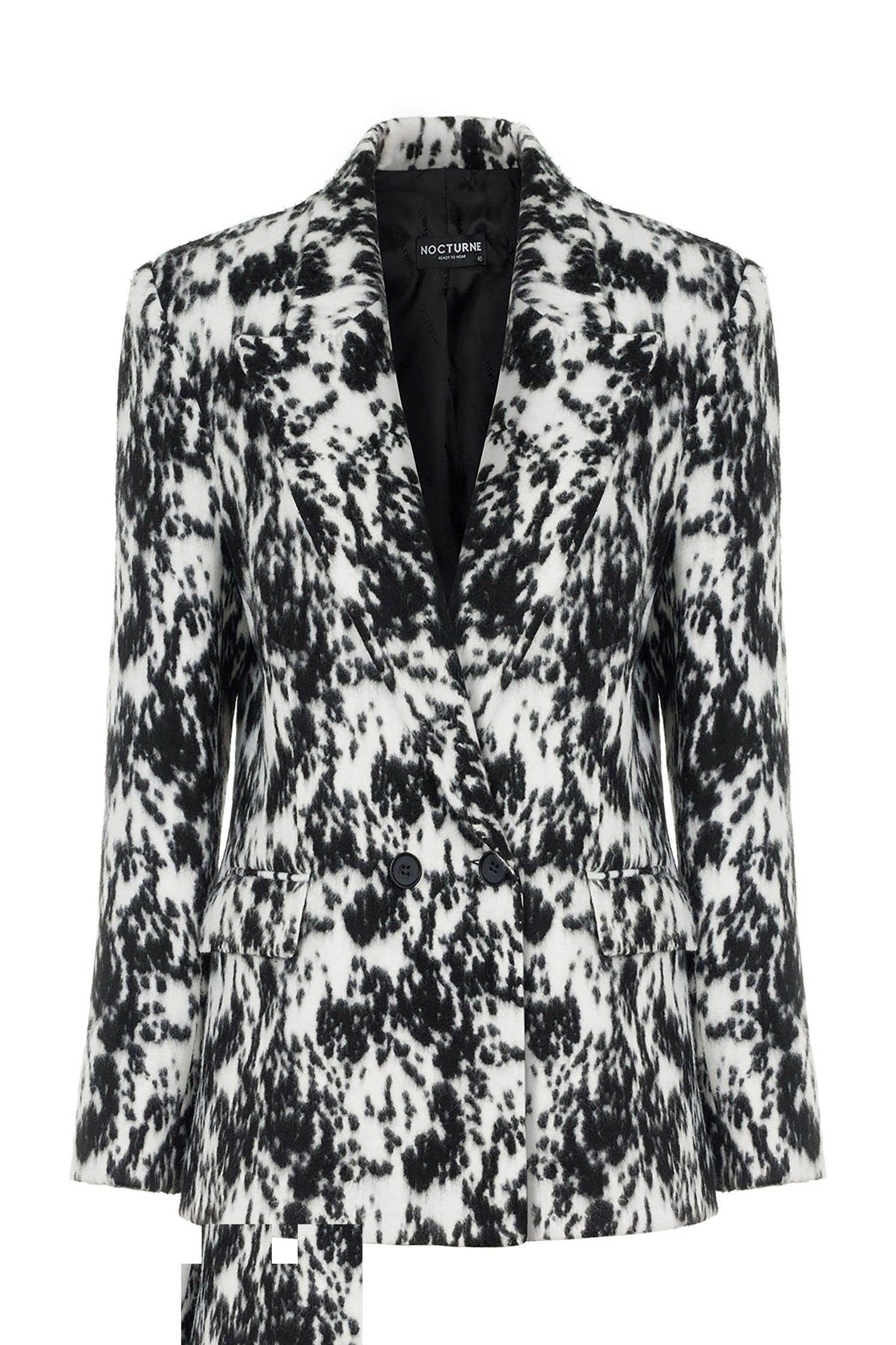 Printed Double Breasted Jacket