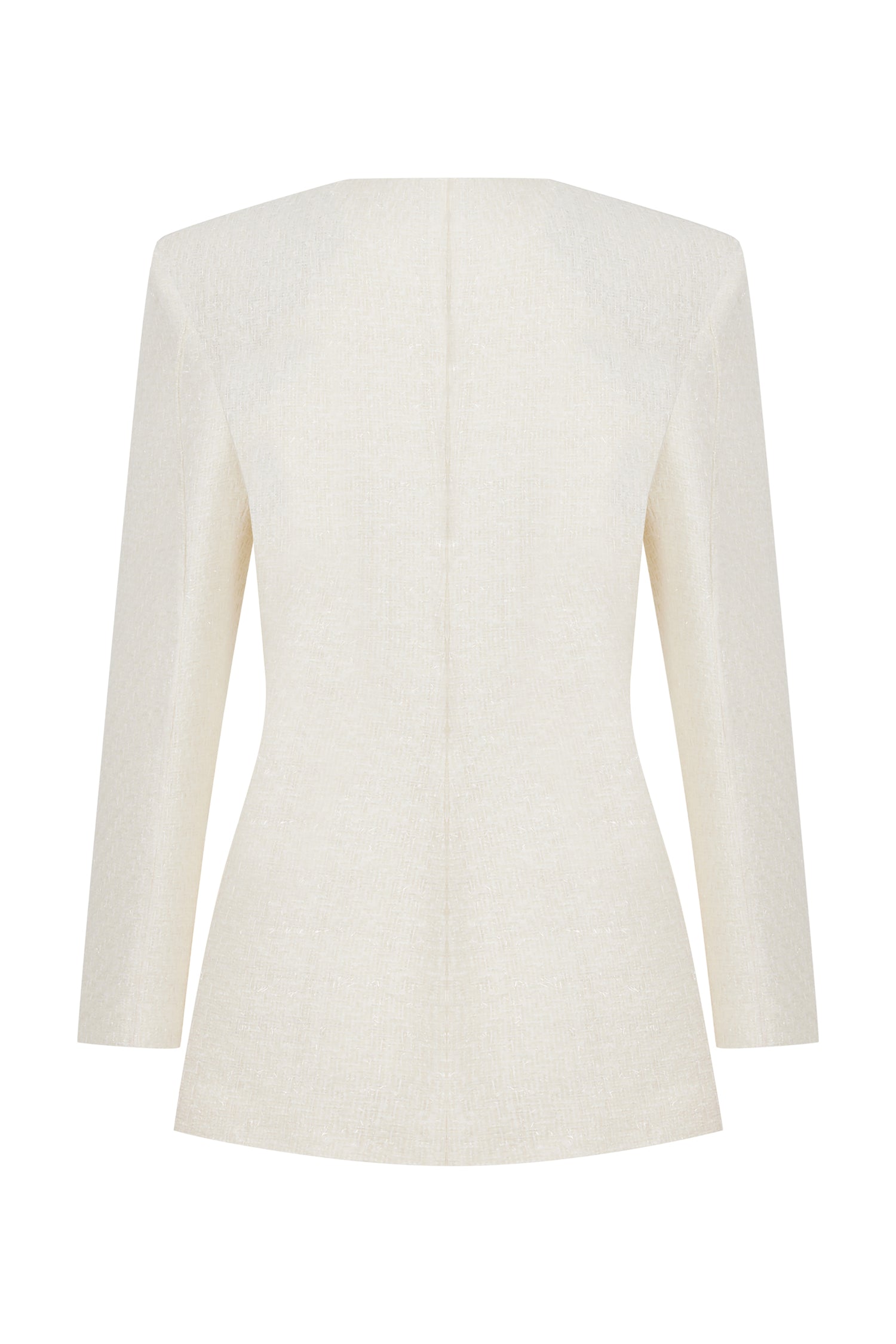 Tweed Jacket with Button Detail (Final Sale)
