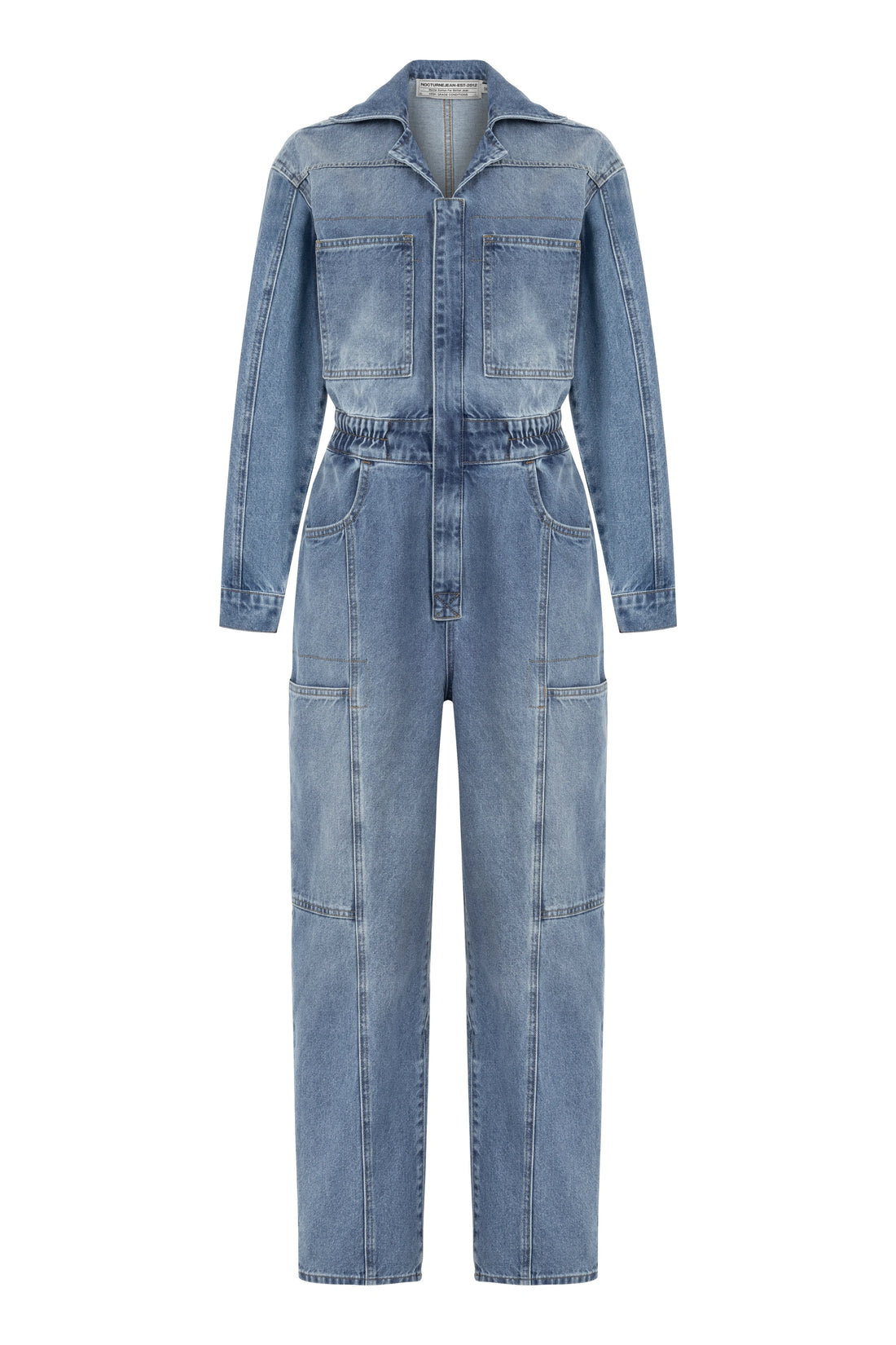 Jean Cargo Jumpsuit (Final Sale)