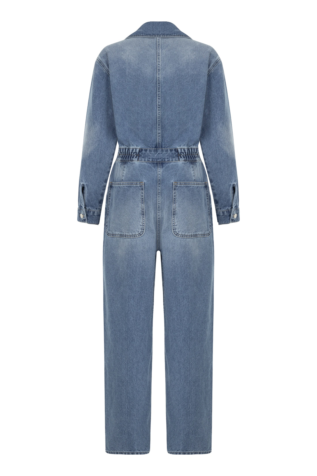 Jean Cargo Jumpsuit (Final Sale)