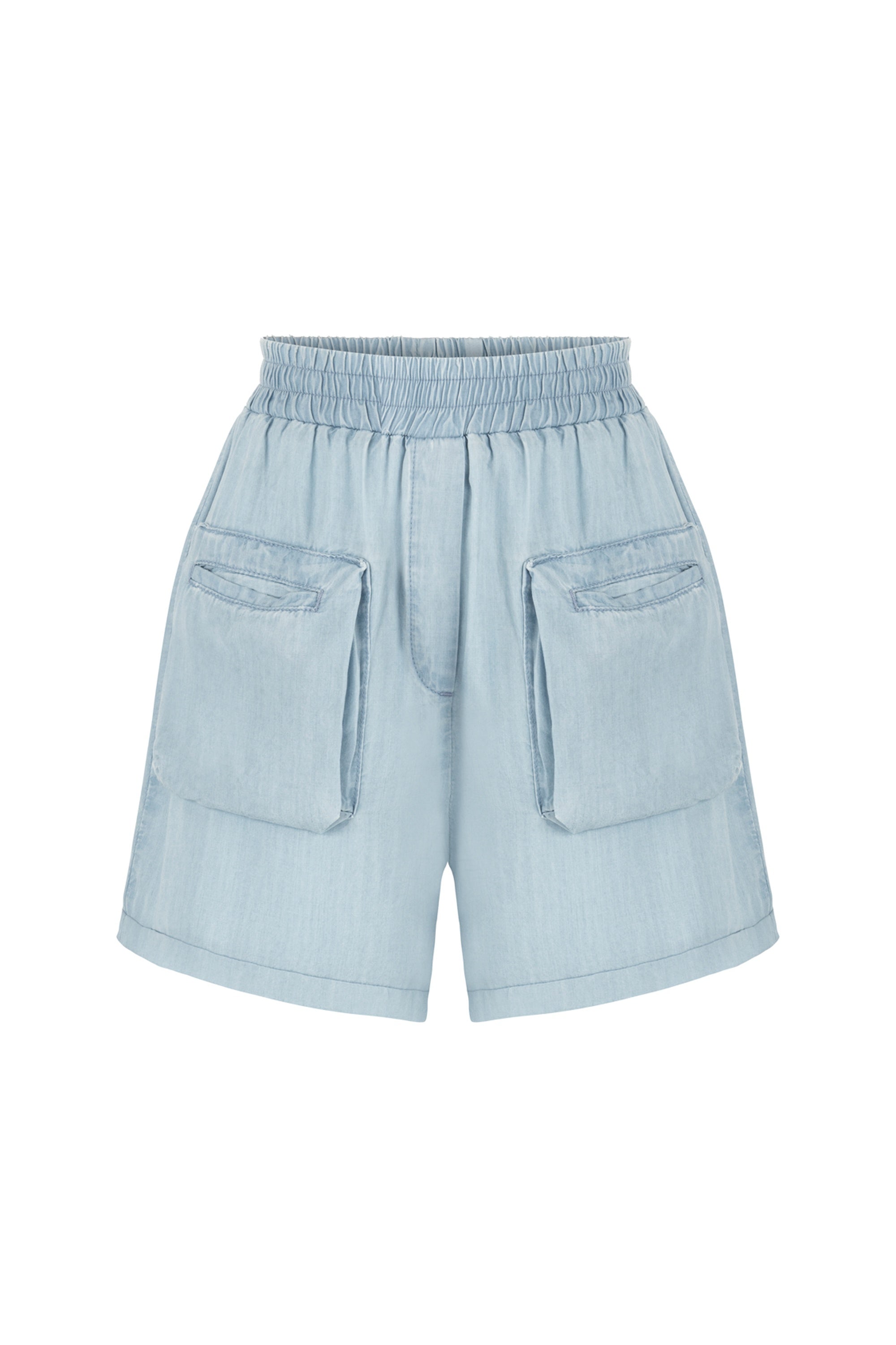 Cargo Pocket Mini Shorts