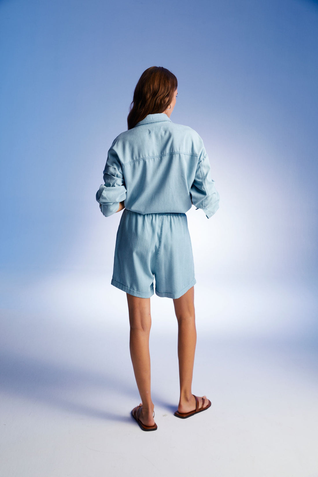 Minimal Draped Shirt (Final Sale)