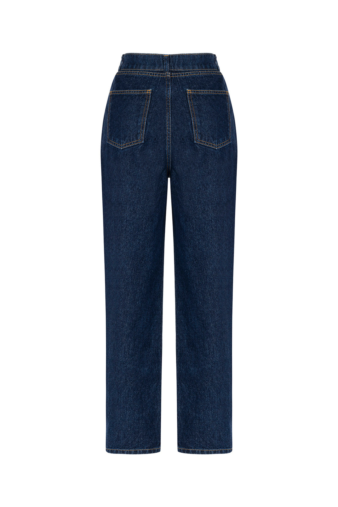 Double Waist Accessory Detailed Jean Trousers (Final Sale)