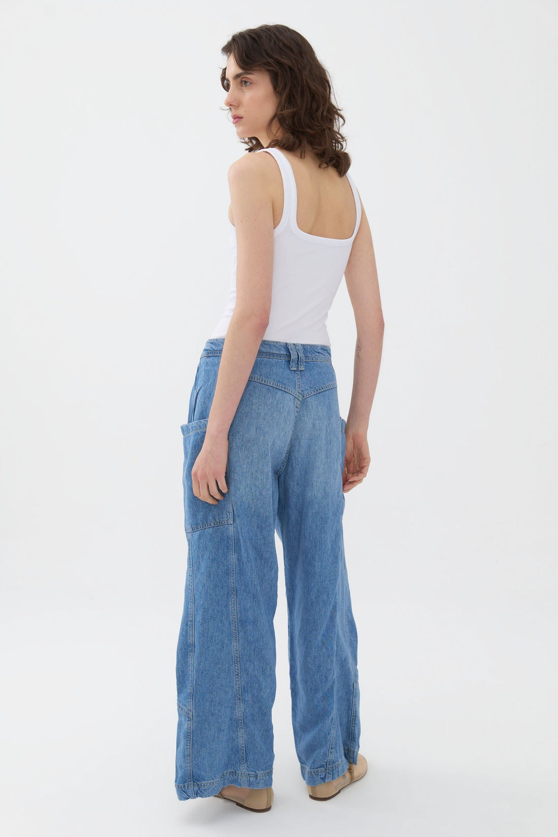 Contrast Pocket Trousers