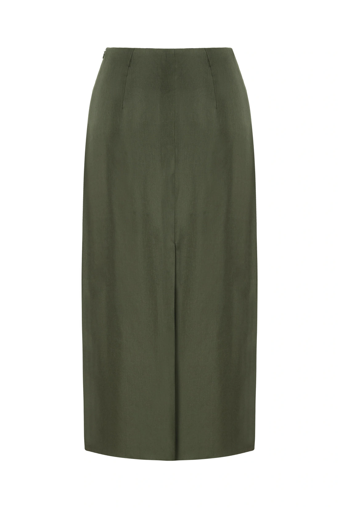 Slit Midi Skirt